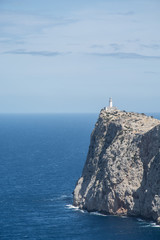 Fototapeta na wymiar Lighthouse, Cap Formentor, Majorca, Spain