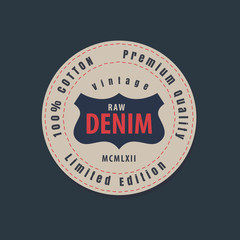 vintage  original blue jeans raw denim labels,genuine exclusive