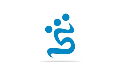 S Letter People Logo