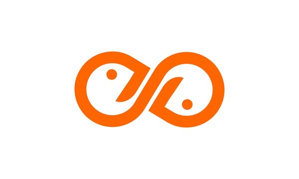 abstract Infinity logo