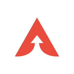 Arrow vector logo icon