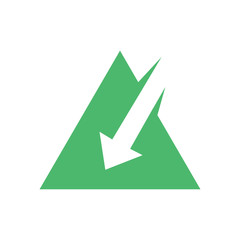 Arrow vector logo icon