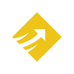 Arrow vector logo icon