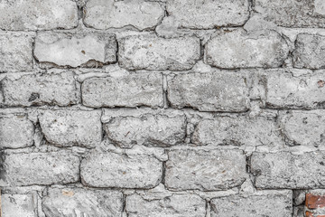 Wall made of concrete blocks