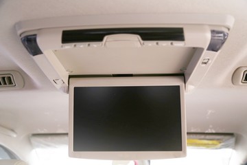 Screen in car