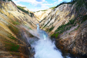 Fototapeta na wymiar Grand Canyon of the Yellowstone River