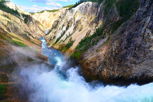 Grand Canyon Of The Yellowstone River