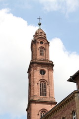 Fototapeta na wymiar Kirchturm in Heidelberg