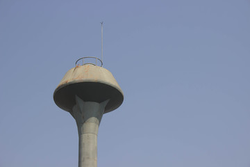 outdoor,water tank with sky background