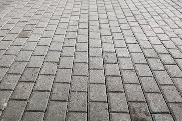 paved cobblestone pavement