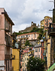 Fototapeta na wymiar Colorful Italian Town 