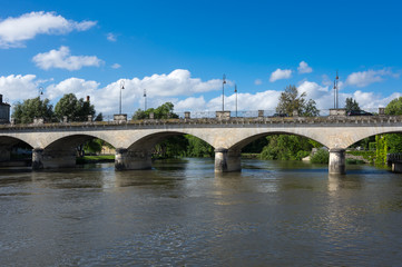 Obraz na płótnie Canvas Bridge in Cognac