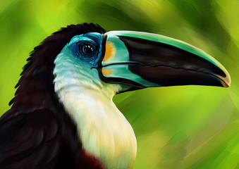 Птица тукан