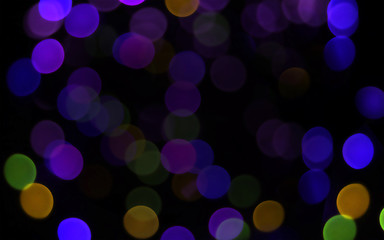  light bokeh overlay