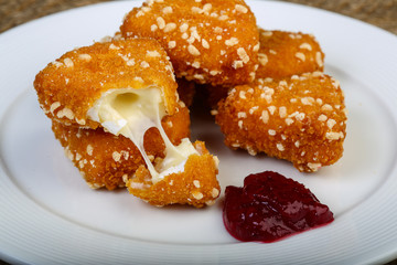 Baked camembert