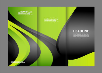 Tri Fold Brochure Vector Design
