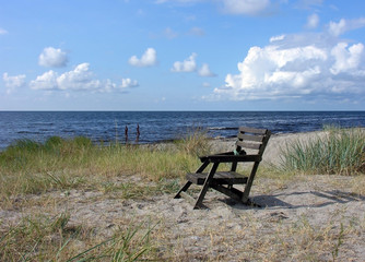 Naklejka na ściany i meble Sandstrand