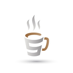 Coffee Letter S logo