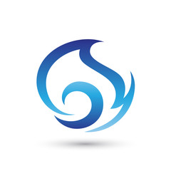 Blue Flame Logo
