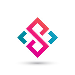 Infinity Square Number Eight Logo