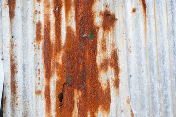 Old zinc galvanized grunge background