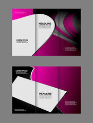 Fototapeta premium Corporate business brochure design 