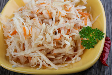 Fermented cabbage