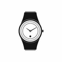 Watch icon, simple style