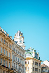 Fototapeta na wymiar Viennese Classical style building, Austria, Europe