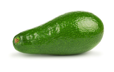 Green ripe avocado