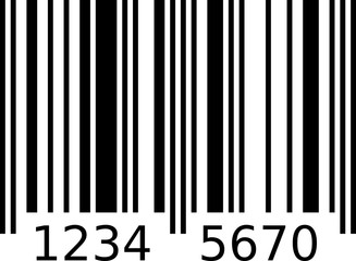Barcode schwarz