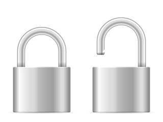 Fototapeta premium Padlock set