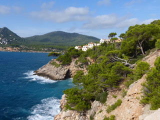 Fototapeta na wymiar Côtes Mallorca Porto Cristo