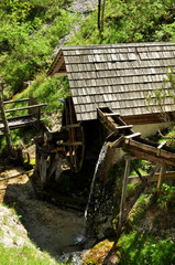 old mill in National park