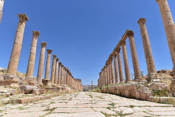 Jerash is considered one of the largest and most well-preserved sites of Roman architecture in the...