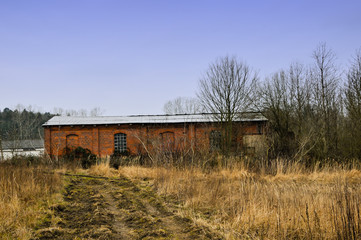 The image of old shed