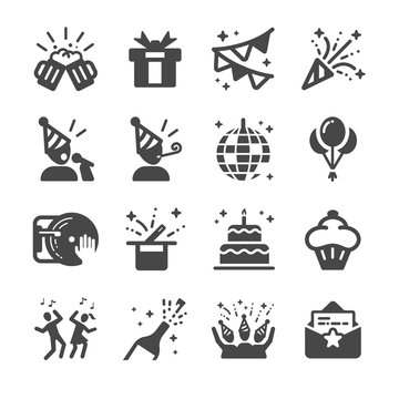 Celebration and Party icons