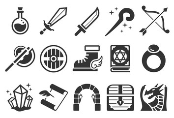 Game RPG icons