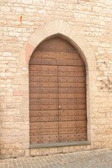 Mittelalterliche italienische Tür