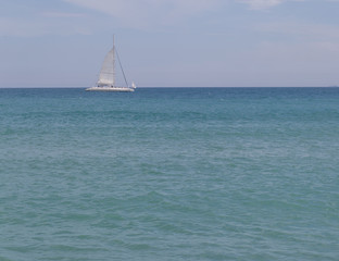 See view in Barcelona