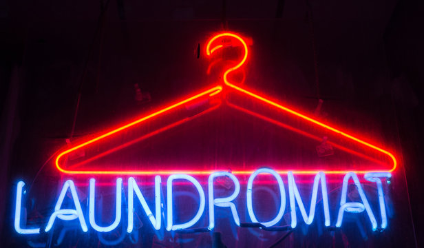 Laundromat Neon Sign