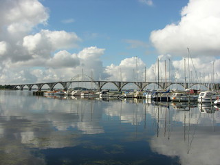 K&ouml;nigin-Alexandrine-Br&uuml;cke bei Kalvehave