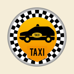 Taxi  design. cab concept. transportation icon , editanle vector