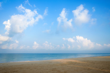 sky sea beach