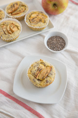 Apfel Vollwert Muffins 