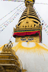 Buddha Eye at Swayambhunath,Nepal