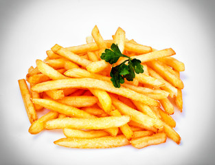 French Fries with Ketchup