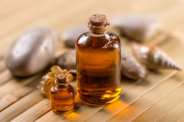 Bottles with aroma oil