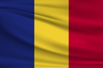 Obraz premium National flag of Romania