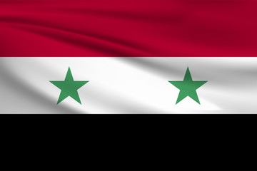 National flag of Syria